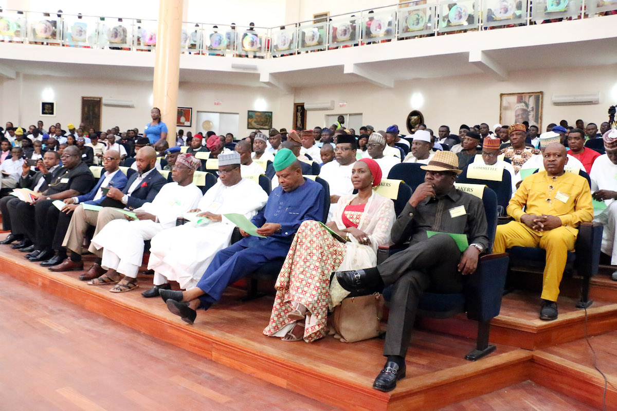Attendance at the youth Governance Dialogue in OOPL Abeokuta